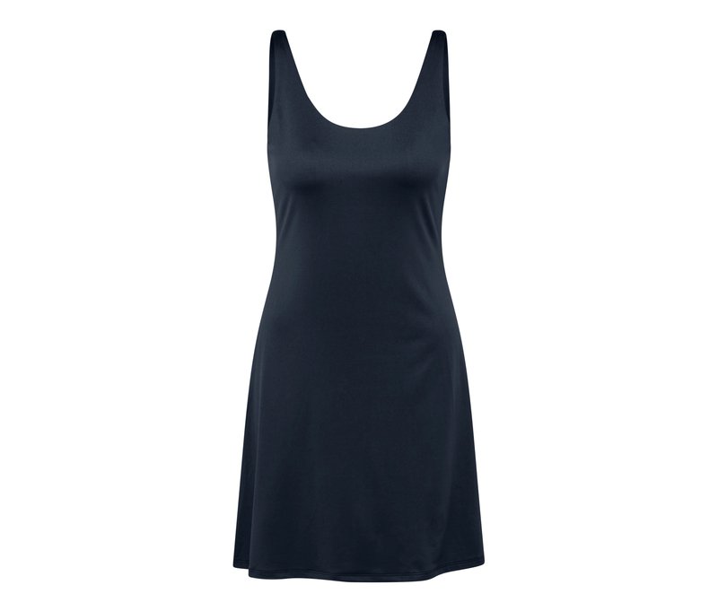 Tchibo - Sportkleid mit Radler - Damen - Gr. XL - dunkelblau