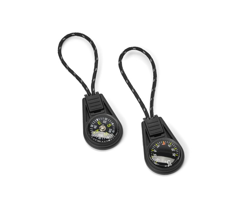 Tchibo - 2 Reißverschlussanhänger - schwarz