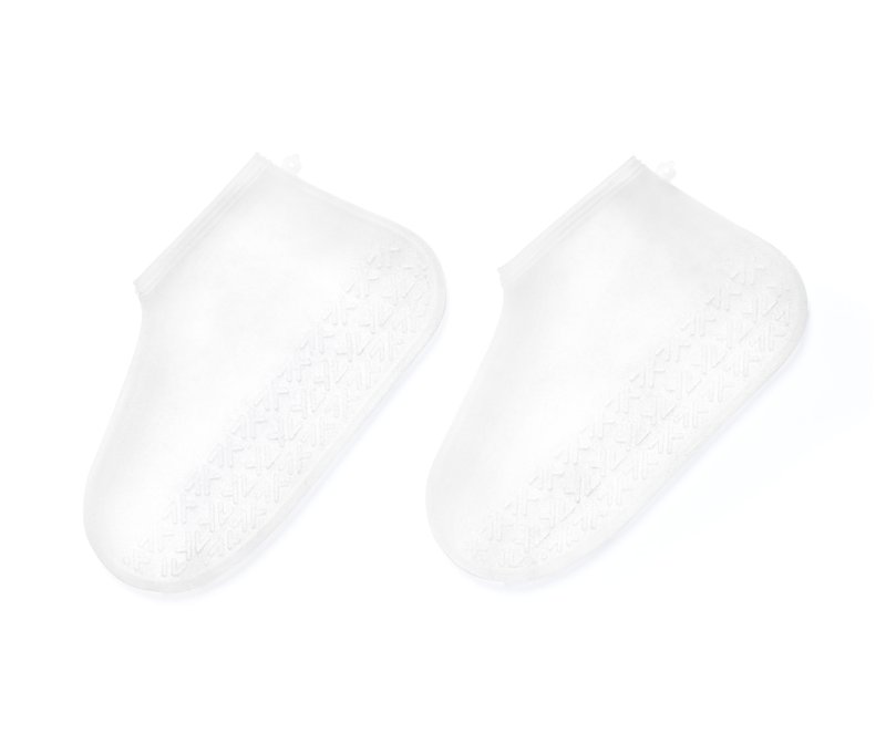 Tchibo - Regen-Überziehschuhe - Gr. M - transparent