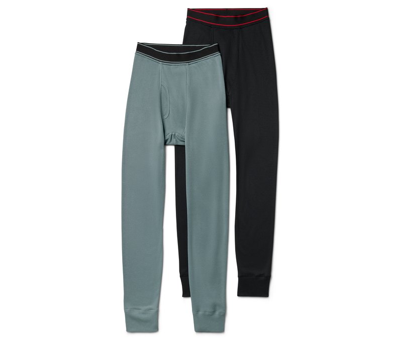 Tchibo - 2 Thermo-Funktionsunterhosen - Herren - Gr. XL - schwarz