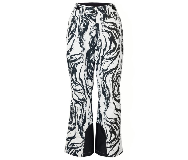 Tchibo - Skihose - Damen - Gr. 38 - schwarz/print