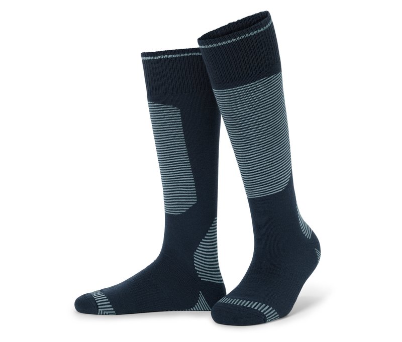 Tchibo - Thermo-Kniestrümpfe mit RWS-zertifizierter Wolle - Herren - Gr. 39-42 - dunkelblau