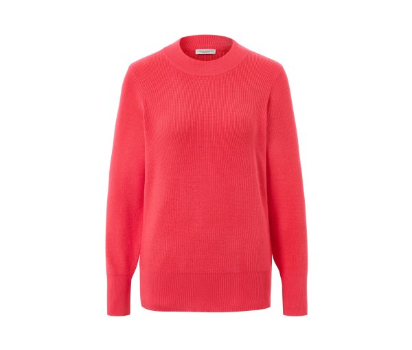 Tchibo - Feinstrickpullover - Damen - Gr. M - koralle