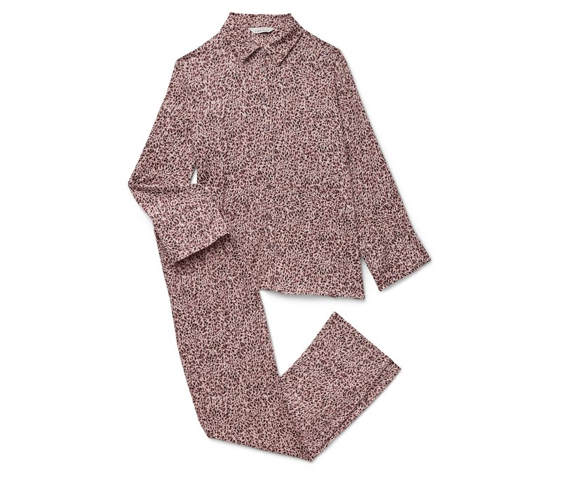 Tchibo - Web-Pyjama-Set - Damen - Gr. 38 - print