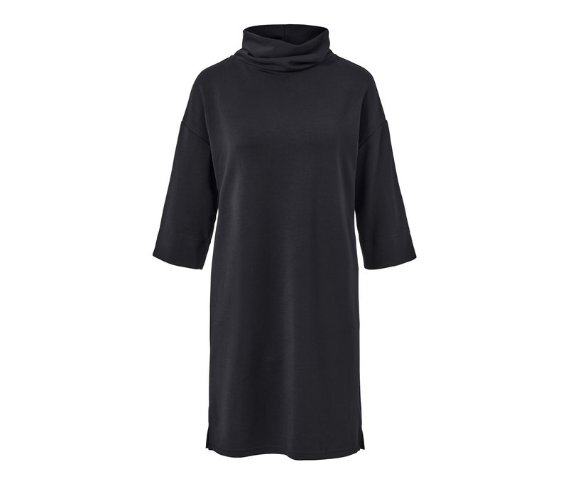 Tchibo - Sweatkleid aus Modalmix - Damen - Gr. M - schwarz