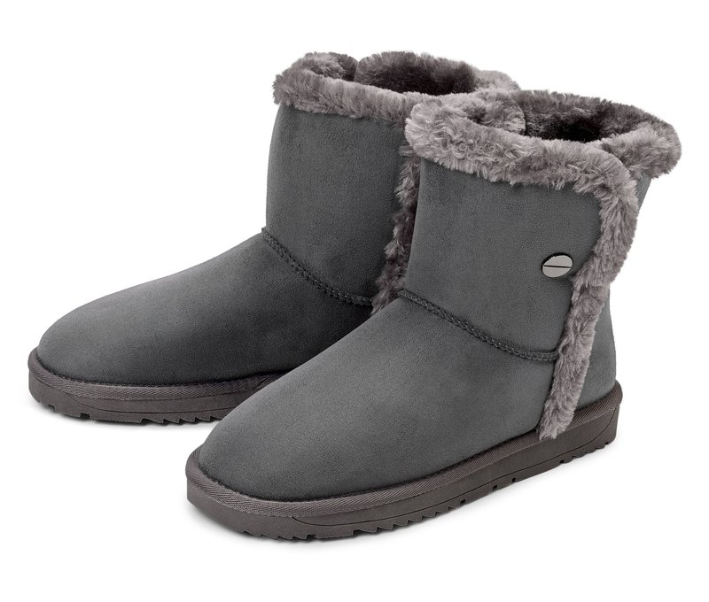 Tchibo - Gefütterte Boots - Damen - Gr. 38 - grau