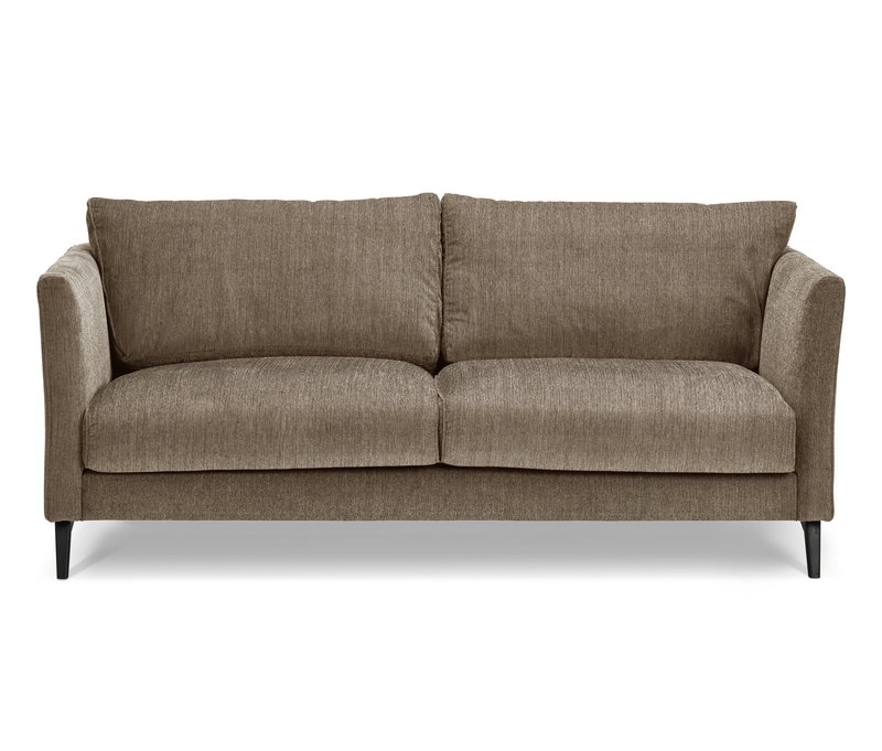 Tchibo - 3-Sitzer-Sofa - 187x95x84cm - schwarz - Polyester / Metall