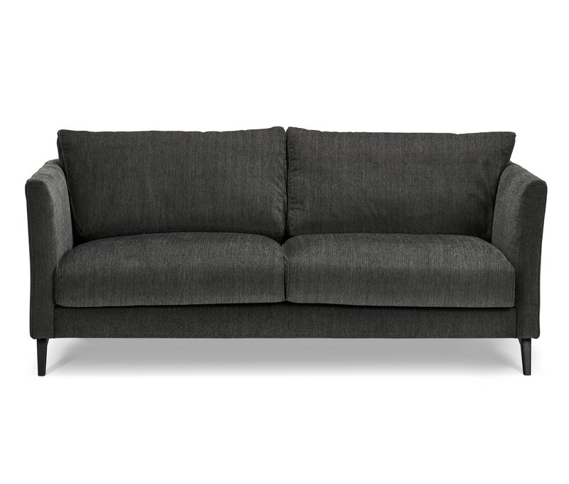 Tchibo - 3-Sitzer-Sofa - 187x95x84cm - anthrazit - Polyester / Metall