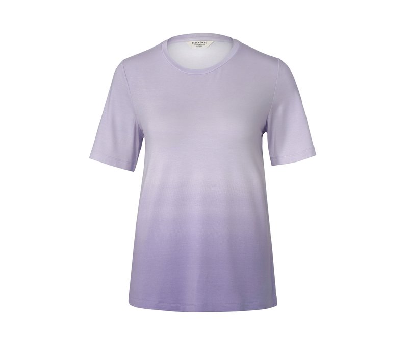 Tchibo - Dip-Dye-T-Shirt - Damen - Gr. XS - lila