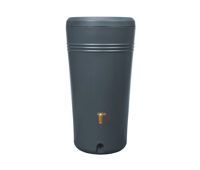 Tchibo - 2-in-1-Regentonne-Komplett-Set »Azura« - grau