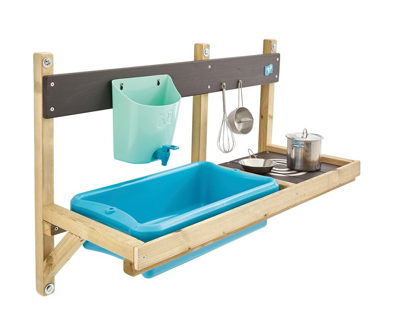 Tchibo - Anbau-Holz-Kinderspielküche »Deluxe« - braun