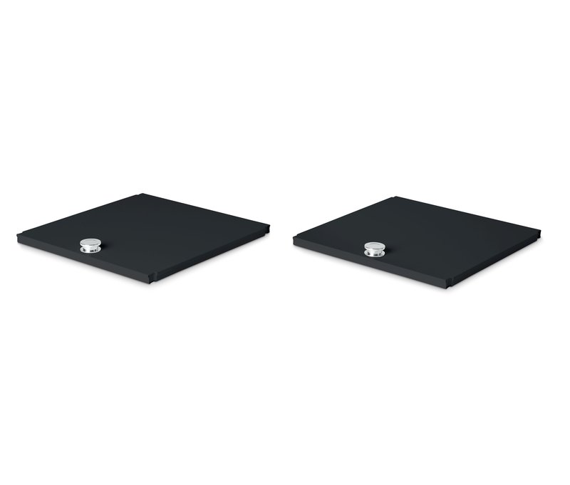 Tchibo - Türenergänzungs-Set Metall »Cn3« - schwarz
