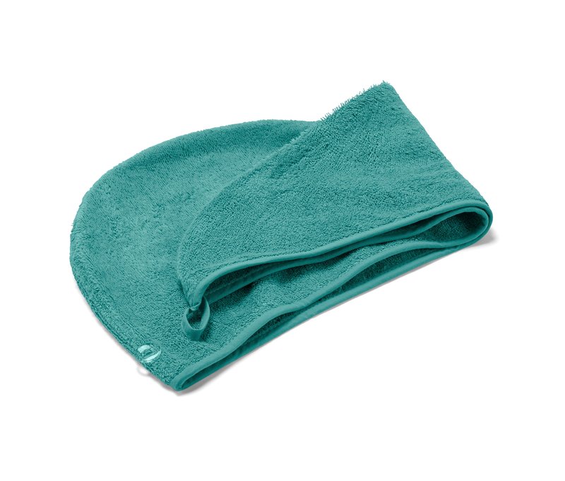 Tchibo - Turban-Handtuch - blau