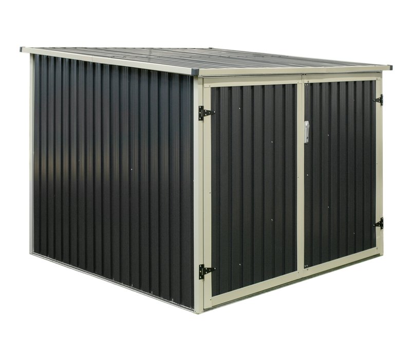 Tchibo - Fahrradgarage - 203x200x158cm - anthrazit - Stahl