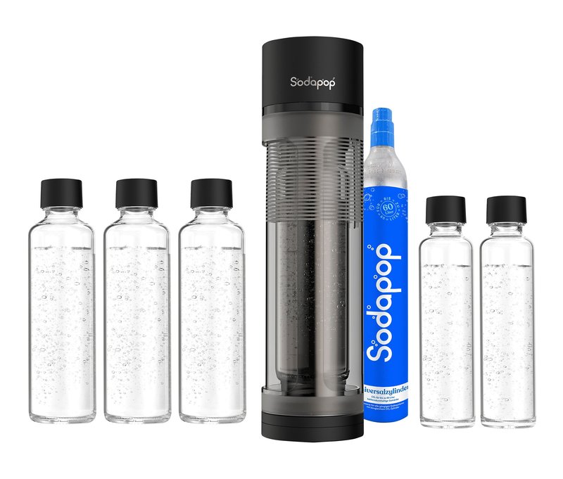 Tchibo - Sodapop Wassersprudler »Logan« - schwarz