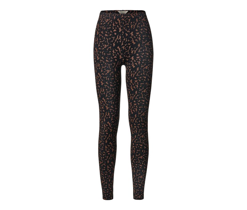Tchibo - Bedruckte Leggings - Damen - Gr. S - schwarz/print
