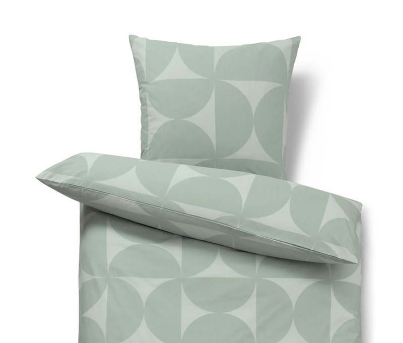 Tchibo - Renforcé-Bettwäsche - hellgrün