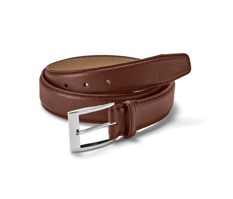 Tchibo - Ledergürtel »Goldpfeil« - Damen - Gr. 95 - silber