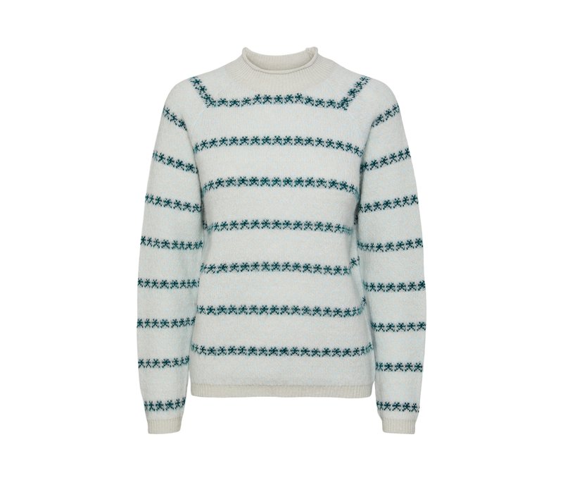 Tchibo - Strickpullover - Damen - Gr. L - graublau