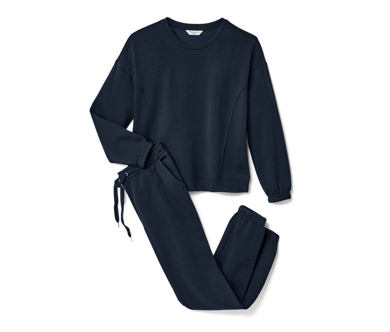 Tchibo - Hausanzug - Damen - Gr. XL - dunkelblau