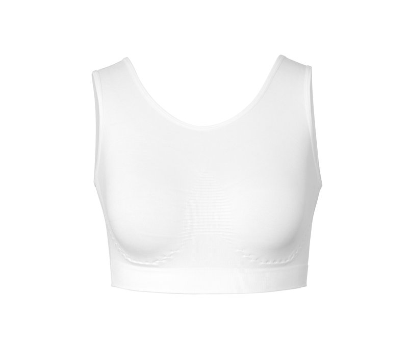 Tchibo - Seamless-Bustier - Damen - Gr. L - weiß