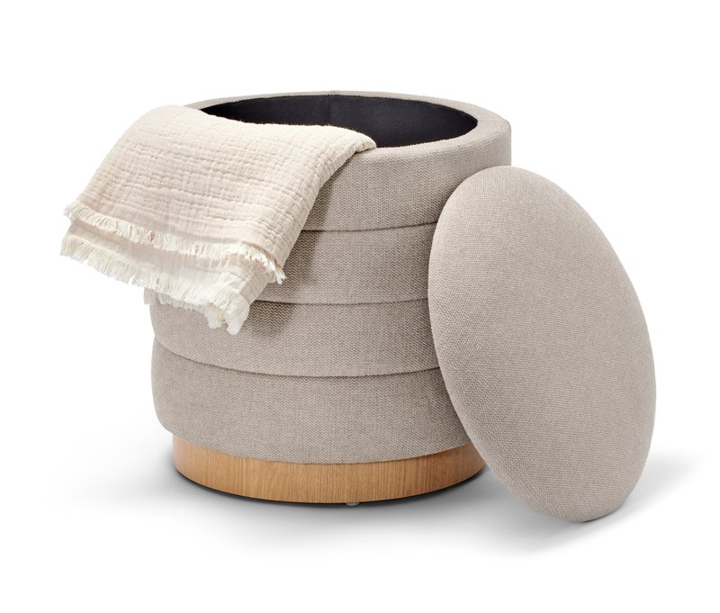 Tchibo - Pouf mit Stauraum - braun