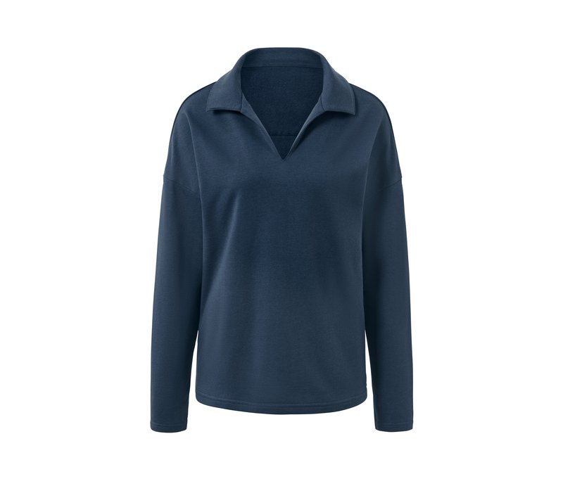 Tchibo - Lounge-Sweatshirt - Damen - Gr. M - dunkelblau