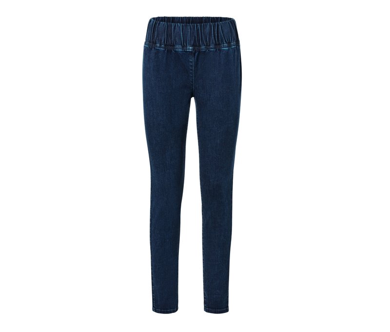Tchibo - High-Waist-Denim-Leggings - Damen - Gr. 44 - dunkelblau