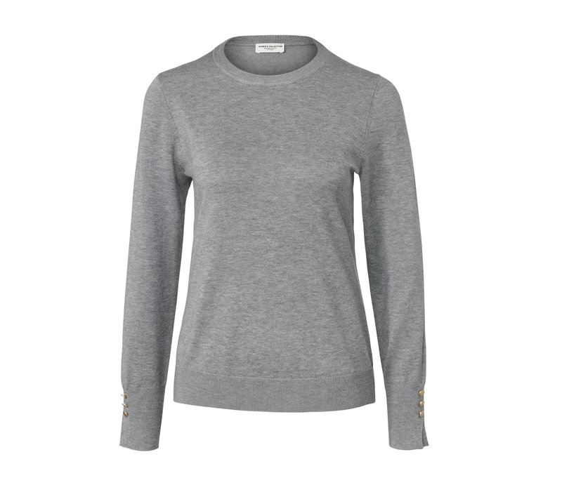 Tchibo - Feinstrickpullover - Damen - Gr. S - grau