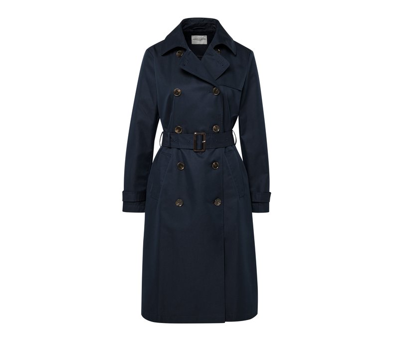 Tchibo - Trenchcoat - Damen - Gr. 36 - dunkelblau