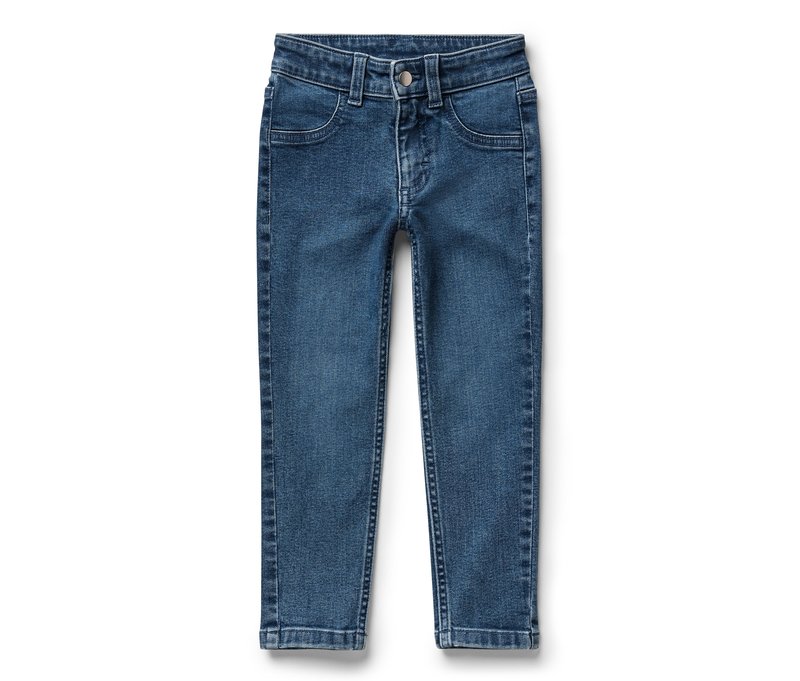 Tchibo - Kinder-Slim-Jeans – Fit »Jonas« - Herren - Gr. 122 - dunkelblau