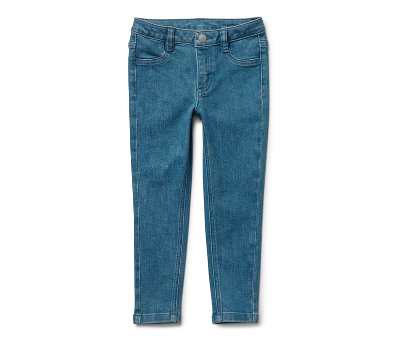 Tchibo - Kinder-Slim-Jeans – Fit »Lotta« - Damen - Gr. 98 - dunkelblau