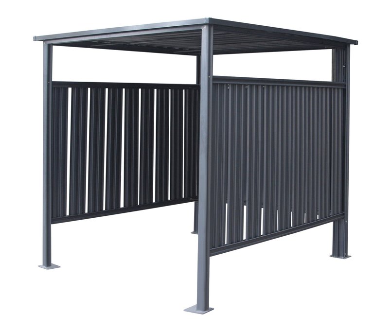 Tchibo - Fahrradunterstand - 180x200x210cm - anthrazit - Stahl