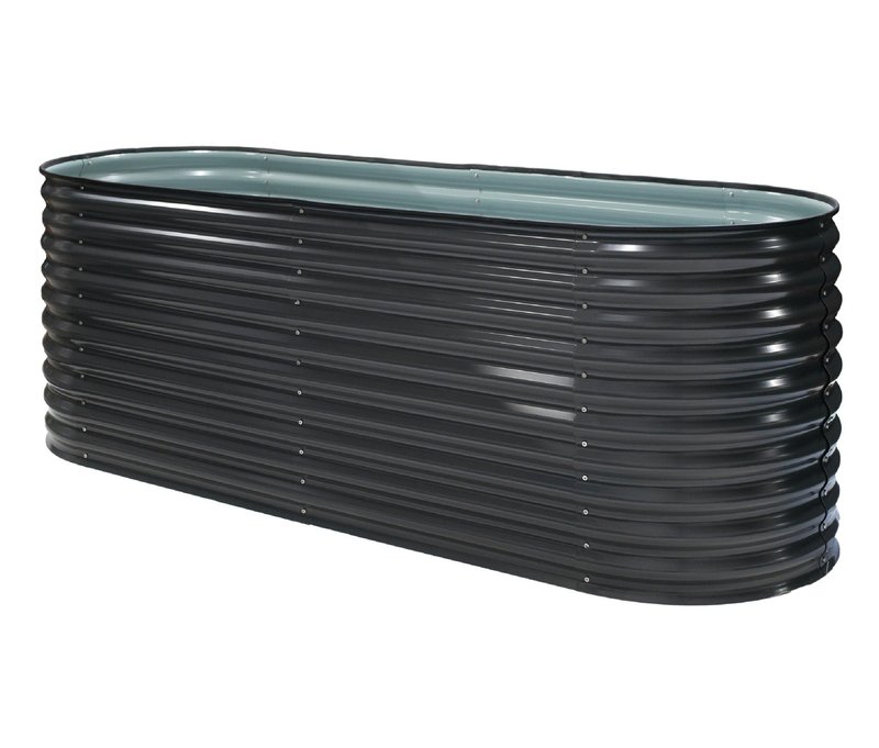 Tchibo - Hochbeet - 240x80x82cm - anthrazit - Blech