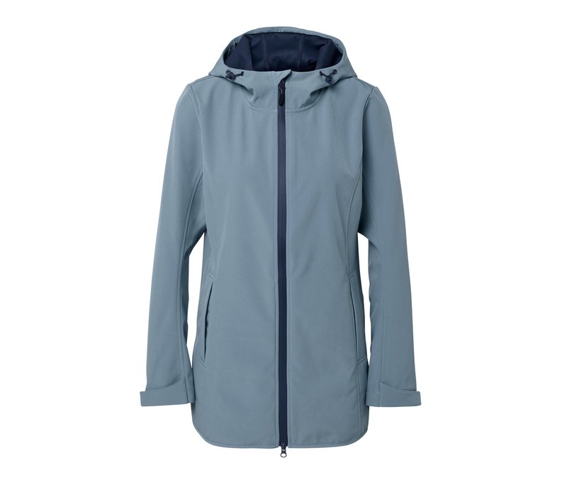 Tchibo - Softshelljacke - Damen - Gr. 36 - graublau