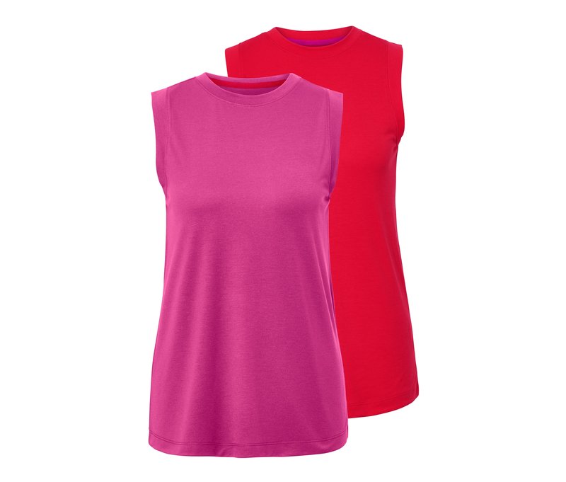 Tchibo - Sporttops - Damen - Gr. M - pink