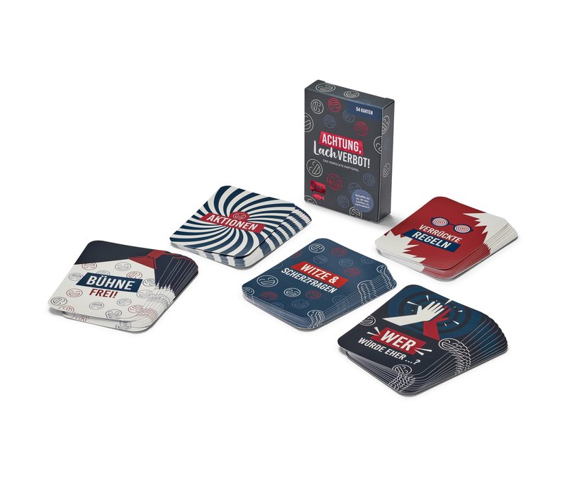 Tchibo - Kartenspiel »Achtung, Lachverbot!«