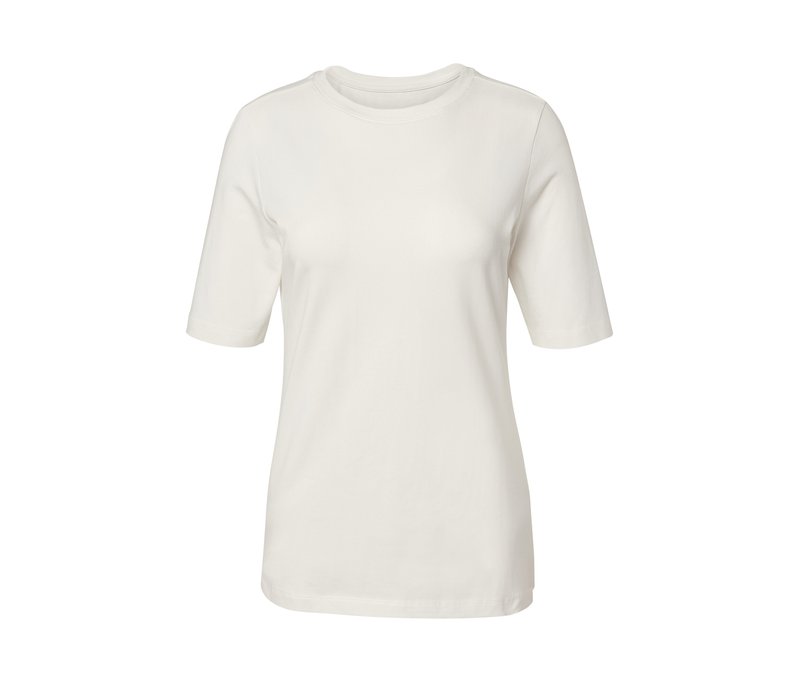Tchibo - Halbarmshirt - Damen - Gr. XXL - creme
