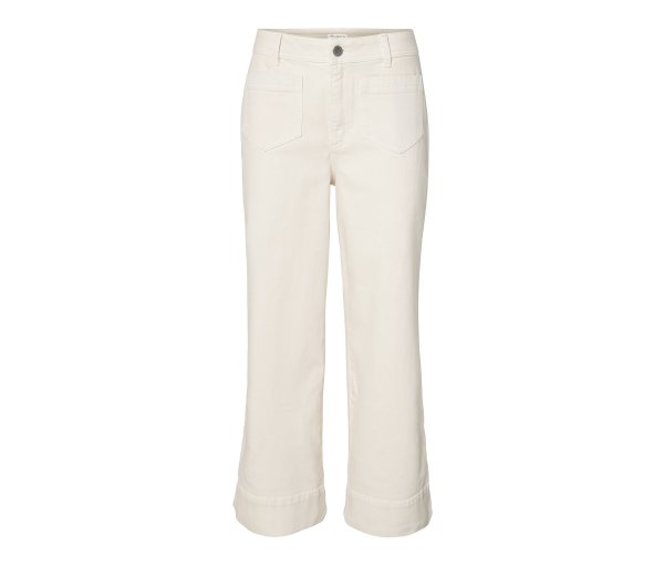 Tchibo - Flared Jeans – Fit »Cara« - Damen - Gr. 46 - creme
