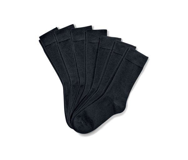 Tchibo - 7 Paar Socken - Herren - Gr. 44-46 - dunkelblau
