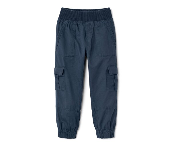 Tchibo - Kinder-Pull-on-Pants – Fit »Anton« - Jungen - Gr. 122/128 - dunkelblau