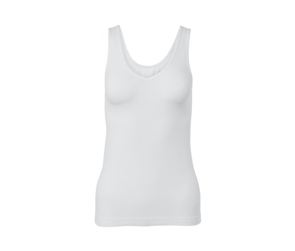 Tchibo - Seamless-Hemdchen - Damen - Gr. S - weiß