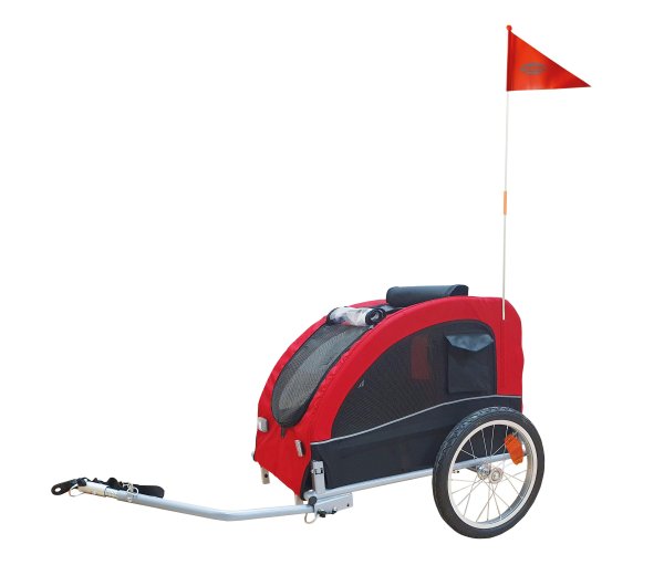 Tchibo - Hunde-Fahrradanhänger »Senlima« - schwarz