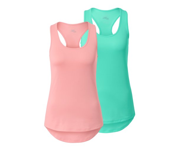 Tchibo - 2 Funktionstops - Damen - Gr. XL - rosé