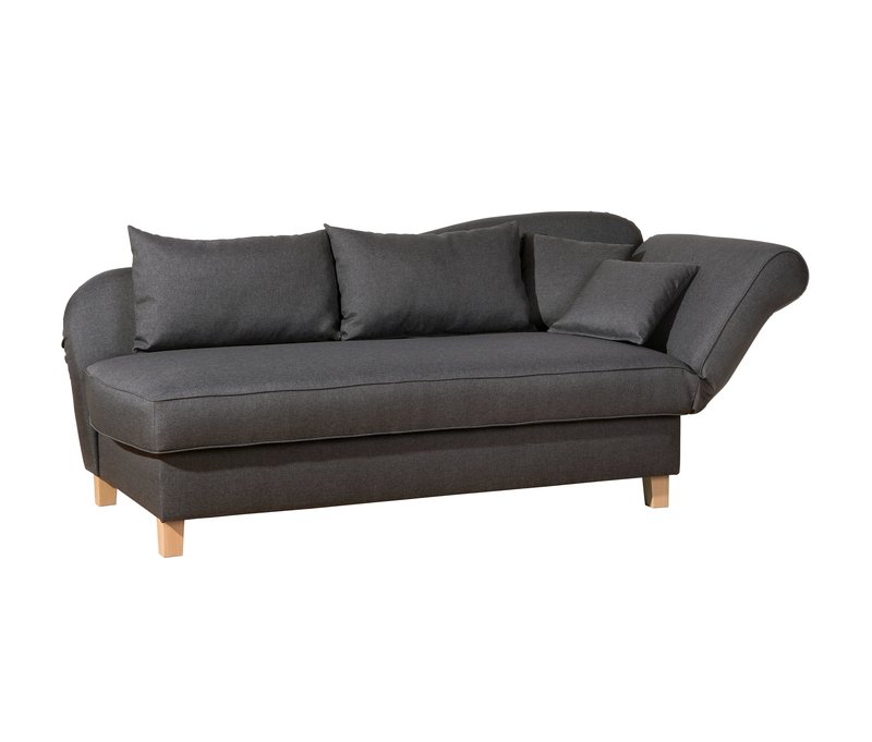 Tchibo - Recamiere »Saturn« mit Stauraum - 200x88x82cm - braun -