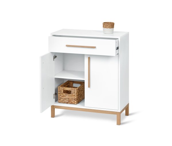 Tchibo - Bad-Sideboard »Eklund« - 75x35x90cm - braun - Holz / Eichenholz / Polyurethan