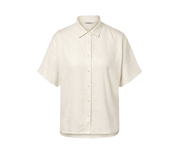 Tchibo - Leinenbluse - Damen - Gr. 42 - creme