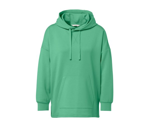 Tchibo - Hoodie aus Modal-Mix - Damen - Gr. L - grün