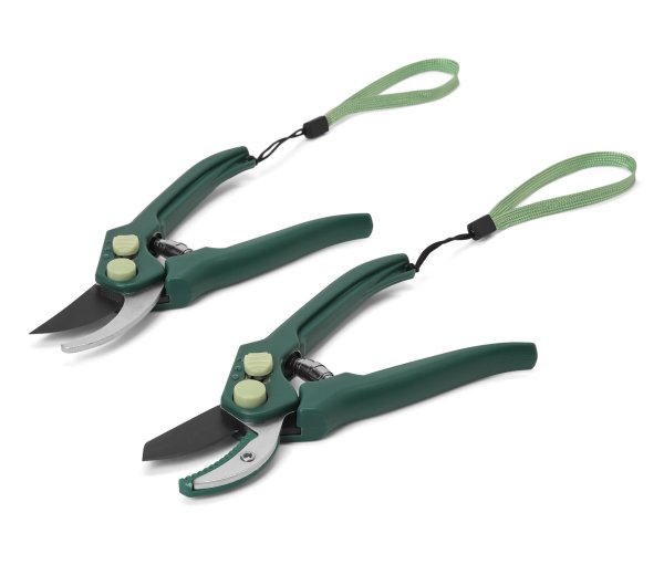 Tchibo - 2 Gartenscheren - silber