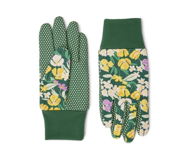 Tchibo - Garten-Handschuhe - Gr. 8 - dunkelgrün